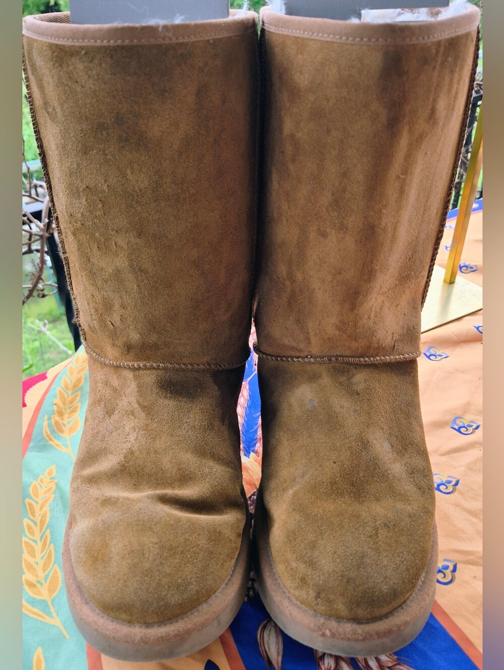 KOOLABURA by UGG π€ TALL BOOT π€ Chestnut Suede, Sheep/Sherpa Lining π«Ά US 10 - Picture 1 of 11